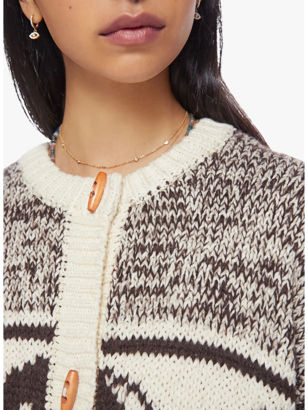 MOTHER The Long Drop Cardigan - Picture 3 of 16